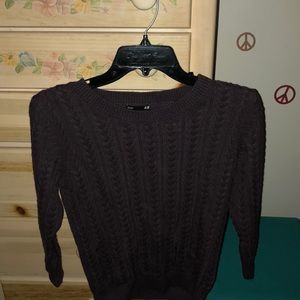 Plum sweater
